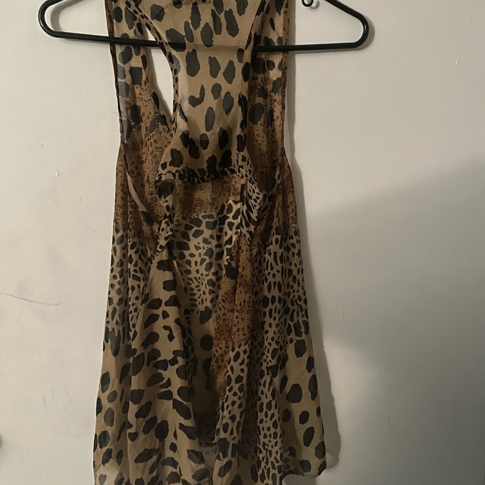 Y2K Racerback Leopard Print - Picture 4 of 6